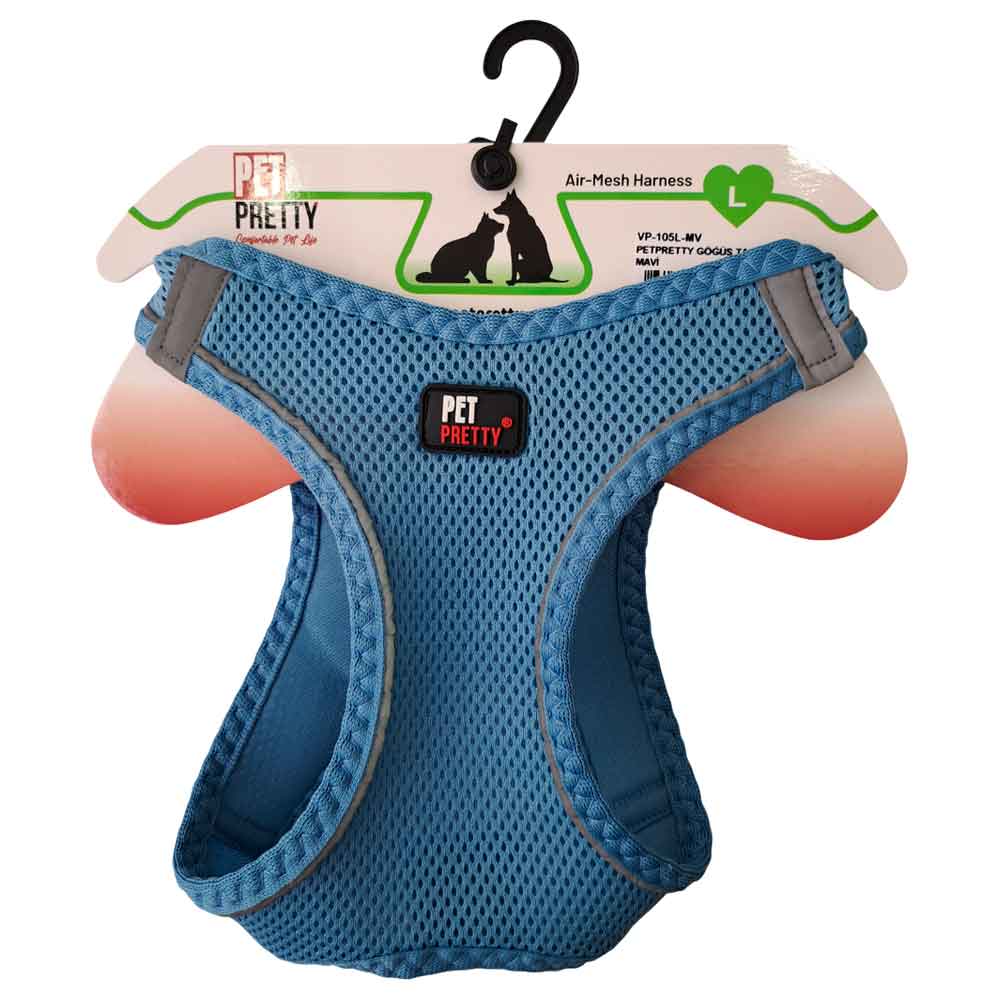 Pet Pretty Kedi Köpek Beden Tasması L Mavi